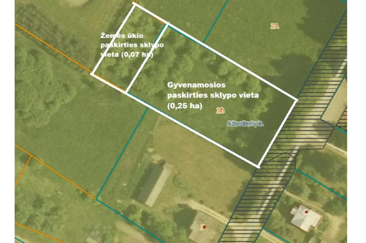 Sklypas Ažuožeriuose